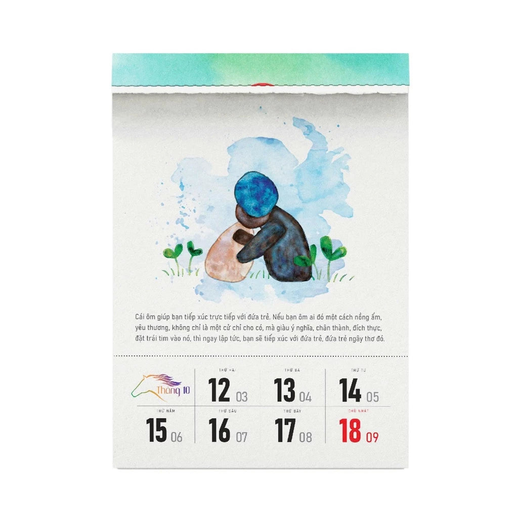 Bộ Lịch Tuần OSHO 2026 - Hành trình 53 tuần thức tỉnh cùng Osho (Lịch để bàn)