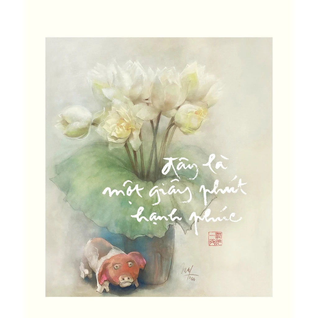 Lịch thư pháp Làng Mai 2026 - Lòng đất nở hoa trời