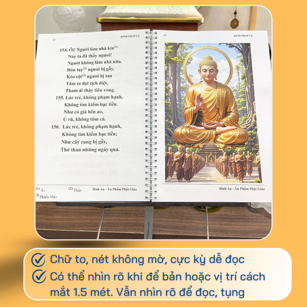 Bộ 3 cuốn sách ai cũng nên có khi tu tập tại gia: Kinh Sám Hối - Kinh Pháp Cú - Kinh A Di Đà