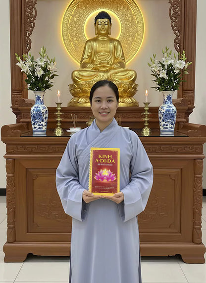 Bộ 3 cuốn sách ai cũng nên có khi tu tập tại gia: Kinh Sám Hối - Kinh Pháp Cú - Kinh A Di Đà