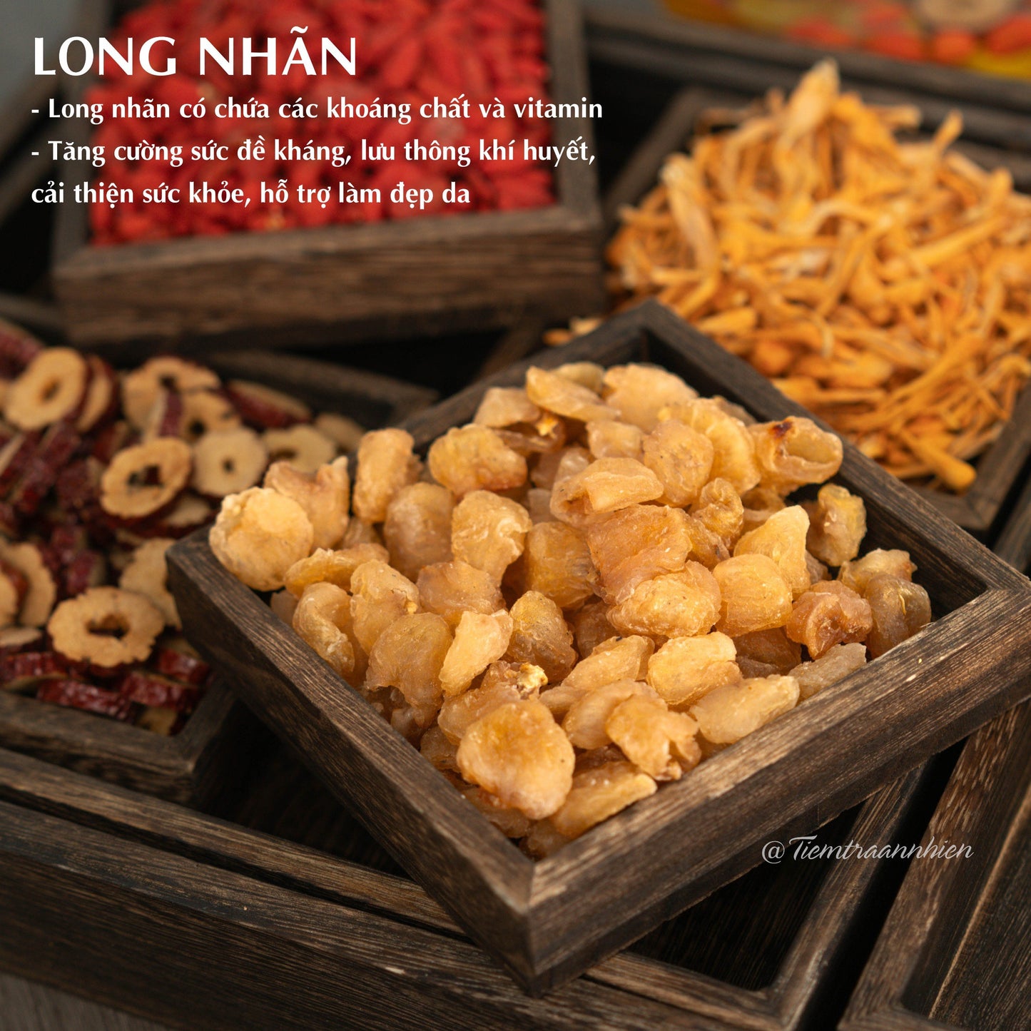 TRÀ ĐÔNG TRÙNG HẠ THẢO TỨ VỊ - BỒI BỔ SỨC KHỎE, PHỤC HỒI SINH KHÍ