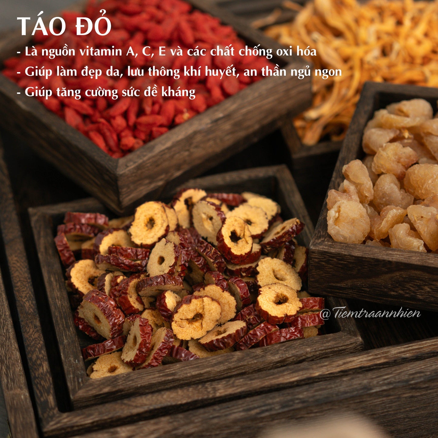 TRÀ ĐÔNG TRÙNG HẠ THẢO TỨ VỊ - BỒI BỔ SỨC KHỎE, PHỤC HỒI SINH KHÍ