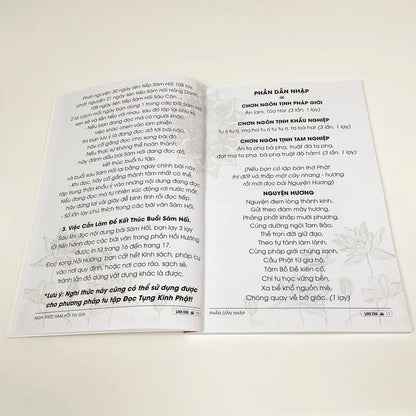 SÁCH NGHI THỨC SÁM HỐI VÀ CÁC BÀI VĂN KHẤN NGUYỆN HẰNG NGÀY